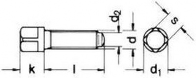 skrutka M16x60 10.9 BEZ PÚ upínacia s nákružkom DIN 480