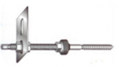 skrutka M10x180 A2 NEREZ kombinovaný + plech, matica, EPDM podložka