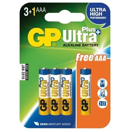 batérie GP SUPER AA Alkalické Ultra Plus 9V (6LR61)