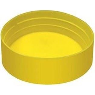 Krytka na potrubie bez vetracieho otvoru 54.0x2.0 DN50 Žltý LDPE