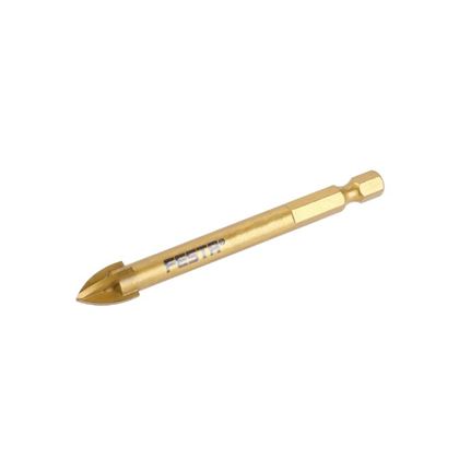 Vrták 6 mm na sklo, keramiku a dlaždice - stopka 1/4"