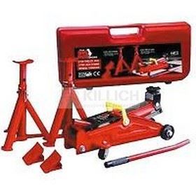 hydraulický zdvihák pojazdný 2ks nastaviteľné podpery