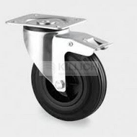 Smerovo otočné kolieso s brzdou pr.80 105x85 mm