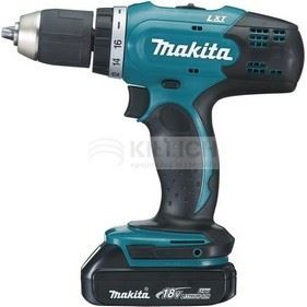 aku skrutkovač vtrací s příklepem Makita 18V 1.5Ah HP457DWE-HOBBY