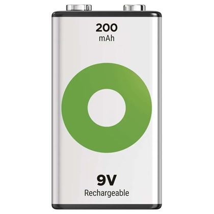 batérie ReChargable GP ReCyko AA NiMH 9V (6HR61) 200mAh