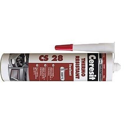silikón motor tmel CERESIT 280ml CS28 červený