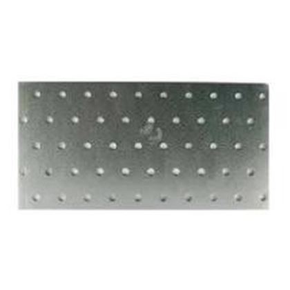 doska 100x200x2.0mm BIELÝ ZINOK spojovací PP12