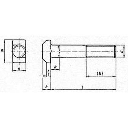 skrutka M20x120 BEZ PÚ 4.6 T-hlava DIN 188