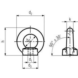 matica M36 BEZ PÚ C15 E závesná DIN 582
