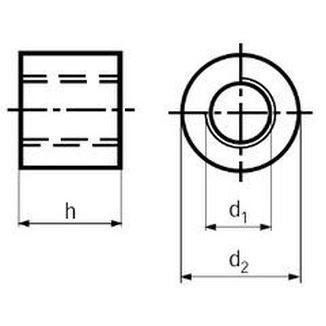 matica 16x4x36x24 A2-1.4305 NEREZ trapézová guľatá DIN 88089