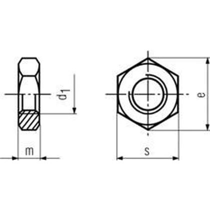 matica M36x3.0 BEZ PÚ 14H nízká DIN 936