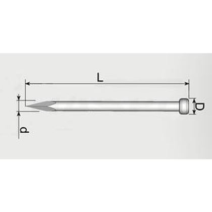 klinec 35x1.5 ZINOK kalený rovná hlava 973883