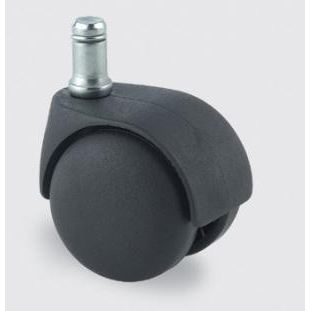 Kolečko otočné so zátěžovou brzdou + čap 10x15/10