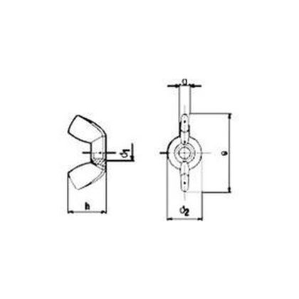 matica M14 ZINOK krídlová AT DIN 315