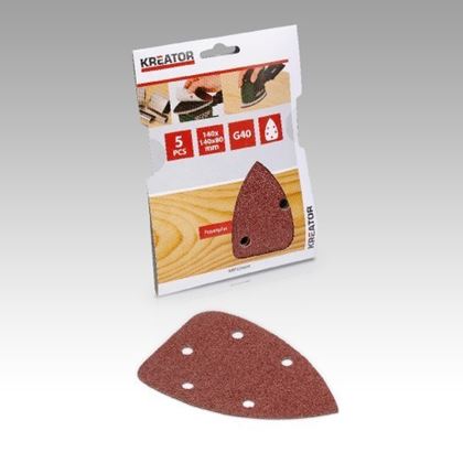 brúsny papír 140x140x80 zrno 80 KRT220005