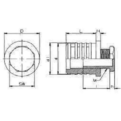 krytka 50x30 ovál M22x25 JLO čierna 7195030