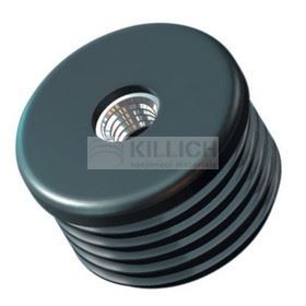 krytka pr. 40 matica M8 kruhová, čierná