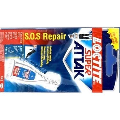 lepidlo Loctite Super Attak S.O.S.1,5g sekundové