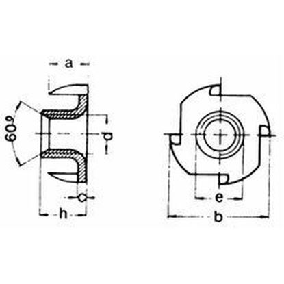 matica M10x12 A2 NEREZ narážecí DIN 1624