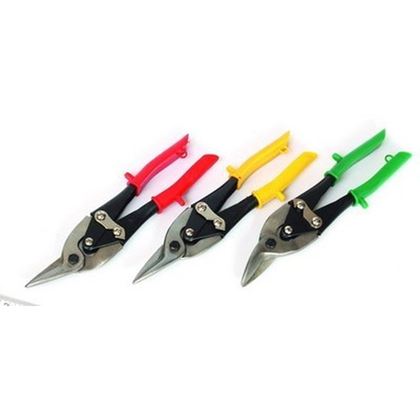 nožnice na plech rovné žlté 250mm