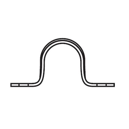 príchytka 13 ZINOK jednoduchá typ C šírka 14mm