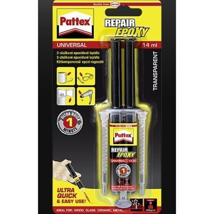 lepidlo Pattex Repair Epoxy Universal 6g-stříkačka