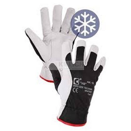 Rukavice PELICAN Blue Winter ovčia koža vel.11