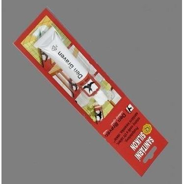 silikón sanitárny 25ml BIELY