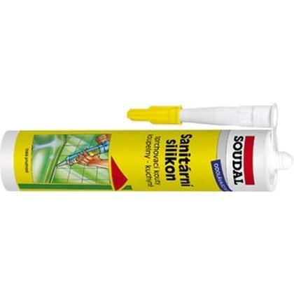 tmel sanitárny silikón Soudal BIELY 310ml