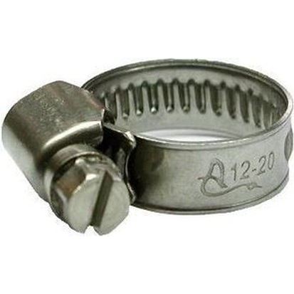 obímka 50-70 W4 A2 NEREZ AISI 304 šírka pásku 12mm DIN 3017