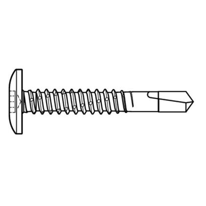 tex 5.5x37 SX 5/12-D12 NEREZ polguľatá hlava, TORX 25