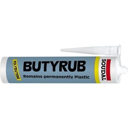 tmel butyrub Soudal BIELY 600ml - PROŠLÝ