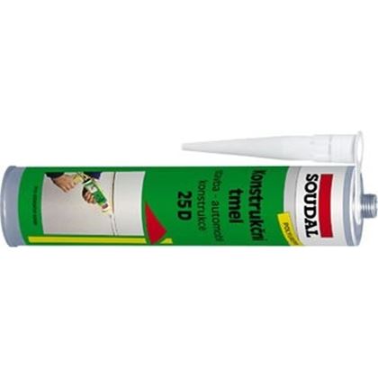 tmel konštrukčný 25D šedý Soudal polyur 310ml