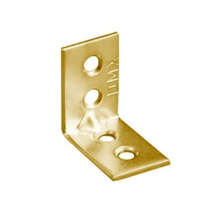 uholník 17x25x25x1.5mm ŽLTÝ ZINOK úzký KW1