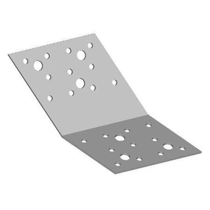 uholník 80x87x63 Ľavý 135 ° žiarový zinok BV / Ú 05-17/80