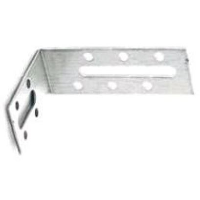 uholník 30x55x50x2.0mm BIELÝ ZINOK stavitelny KRD1