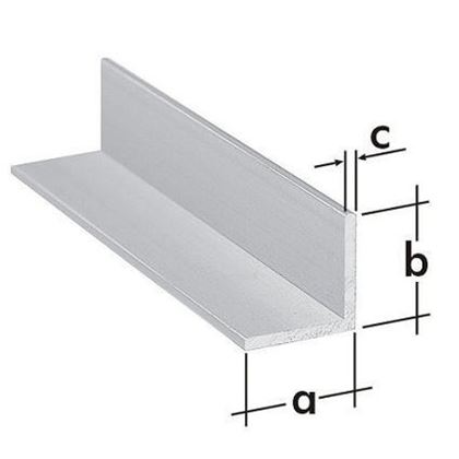 uholník Al rovnoramenný L20x20x2x2m 740451
