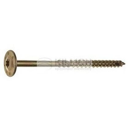 vrut konštrukčný 8.0x60 BIELY ZINOK tanierová hlava TORX 40