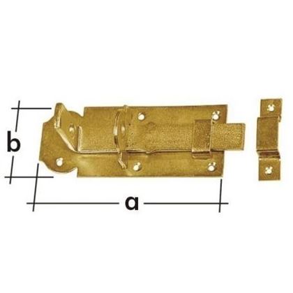 WZP 120 Zástrč zamykací rovná 120x45x5.0mm