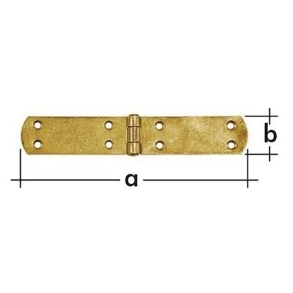 ZF 160 záves francouzský 160x33x2.5mm