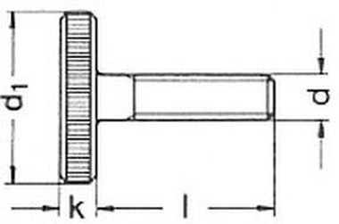 skrutka M3x8 BEZ PÚ 5.8 ryhovaná hlava DIN 653