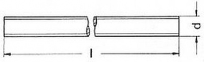 svorník M10x130 ŽIAROVY ZINOK 8.8 DIN 976