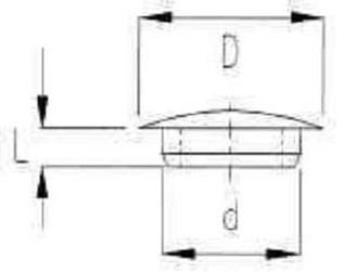 krytka 5x5,5x8 biela upchávka 5405108