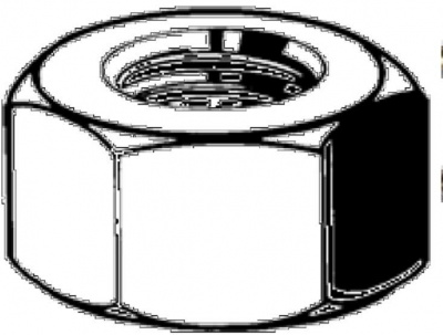 matica 1/2"-20 UNF ZINOK /8/ presná šesťhranná DIN 934